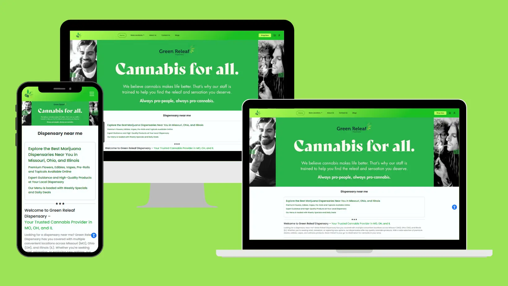 Portfolio item: Green Releaf