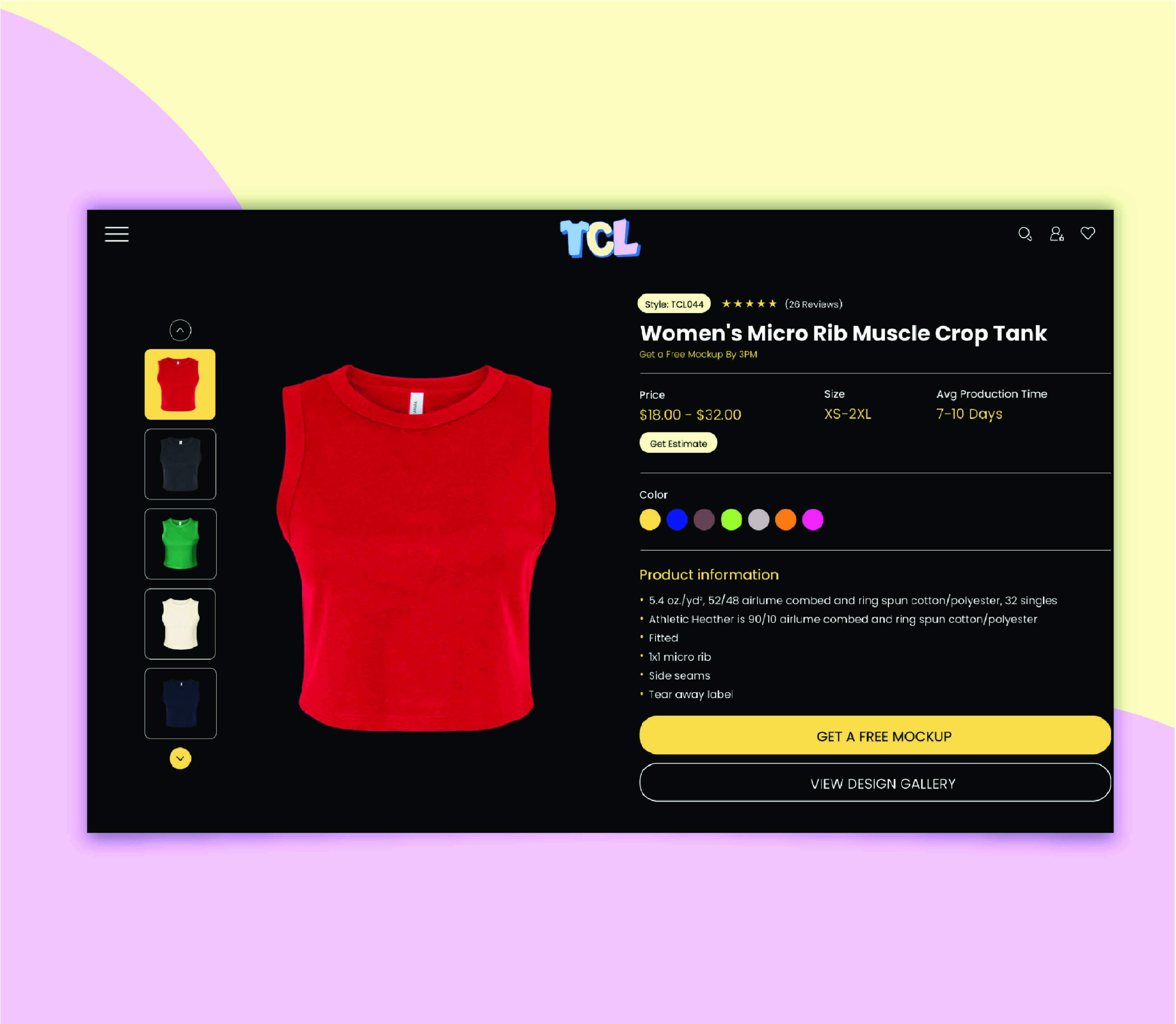 Portfolio item: TCL